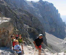 Spain-Asturias-Hiking in the Picos National Park